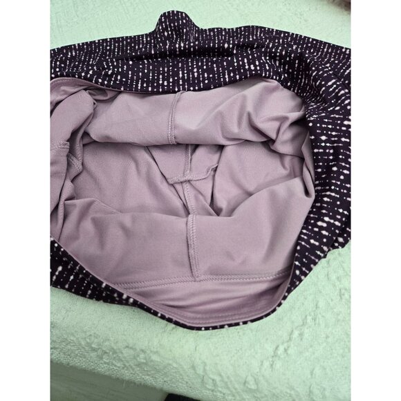 Purple Tranquility Active Skort X-Large Polyester/Spandex With Built-In Shorts F - Picture 5 of 5